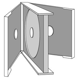 Four Disc Jewel Case